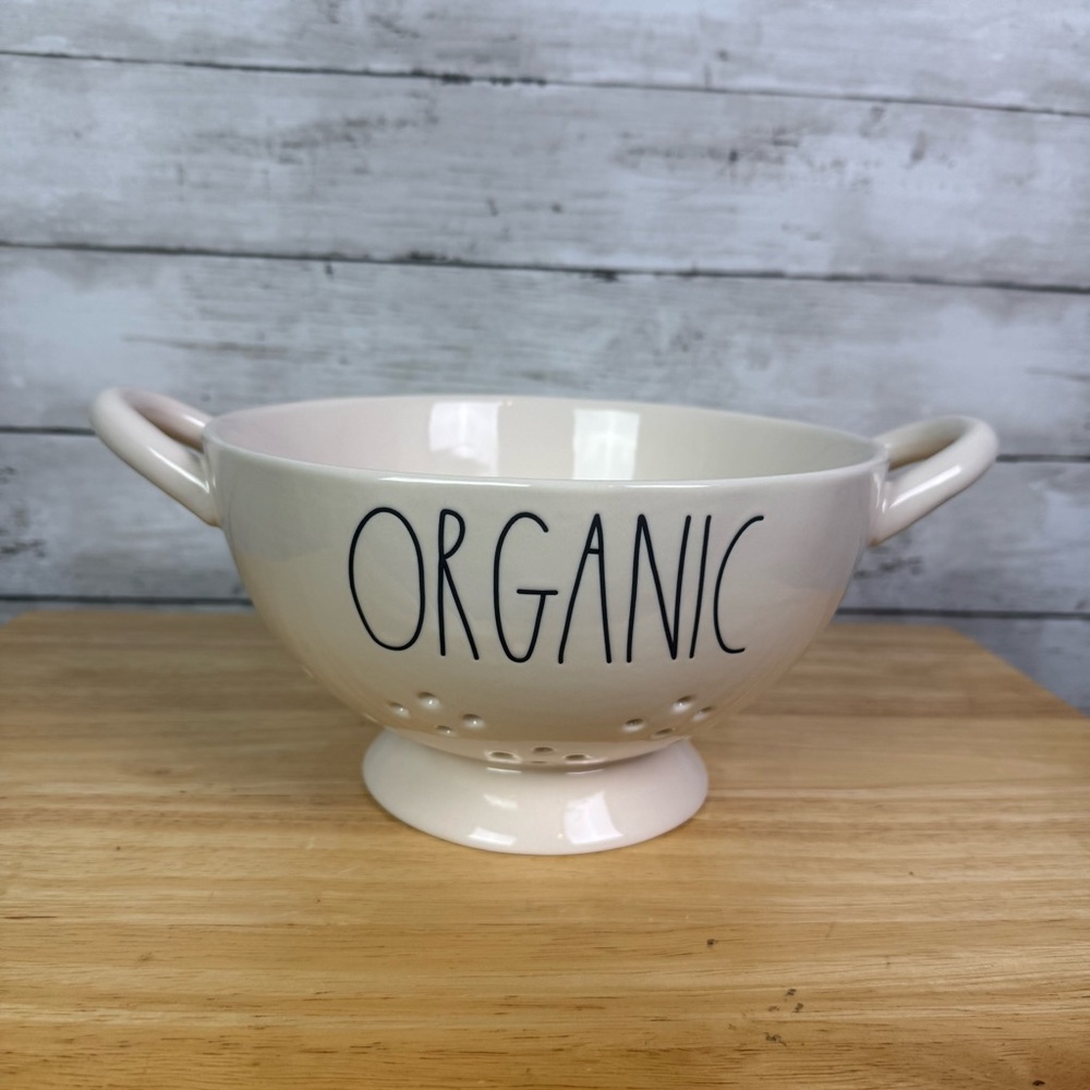 Rae Dunn Organic Ceramic Colander